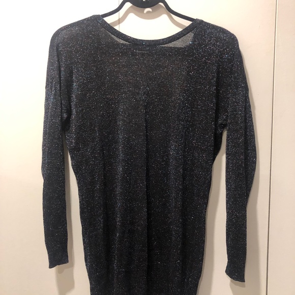 DYNAMITE open back sparkling sweater - Picture 2 of 5